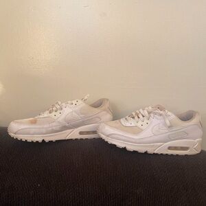 White Nike Air Max Sneakers